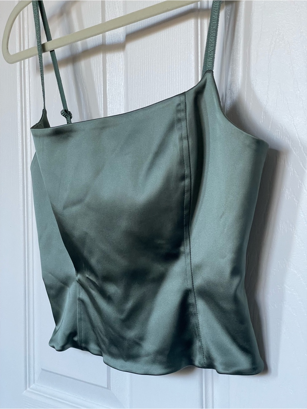 Wilfred Lovefest Satin Bustier (Sage Green)